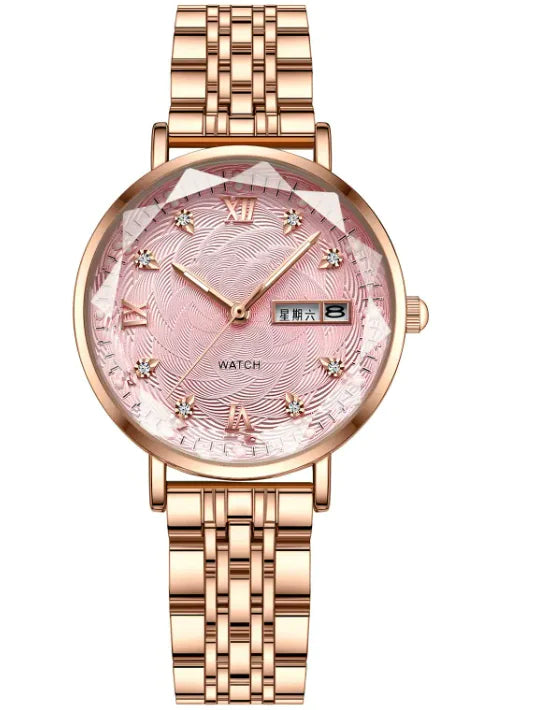 Women's Fashion Waterproof Luminous Quartz Watch