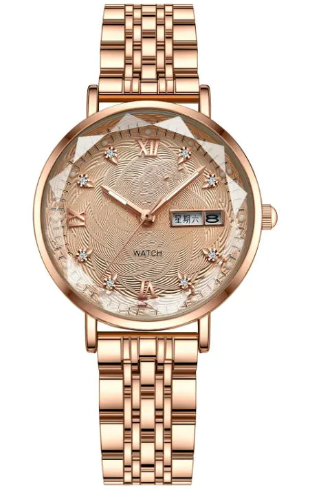 Women's Fashion Waterproof Luminous Quartz Watch